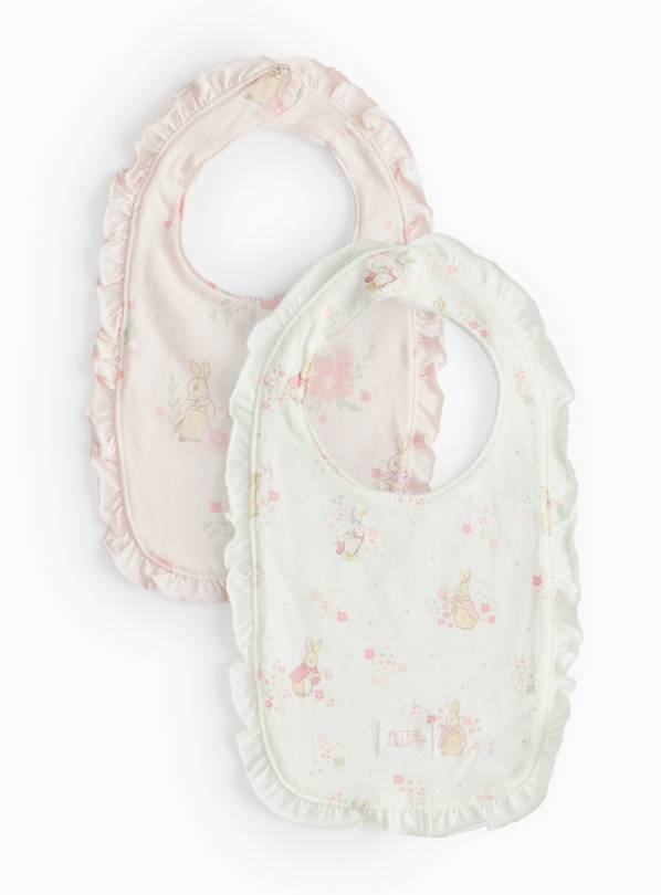 Peter Rabbit Frill Bibs 2 Pack One Size